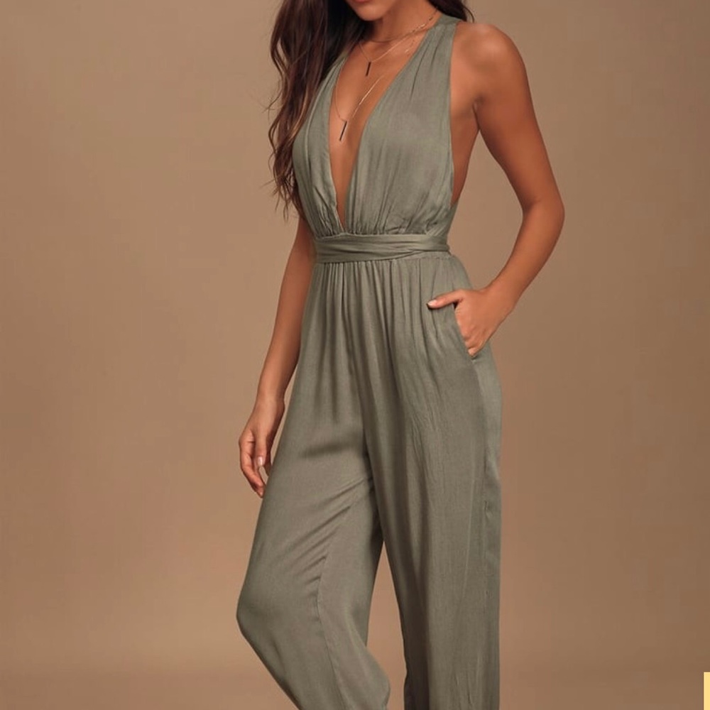 Lulu’s Halter Jumpsuit